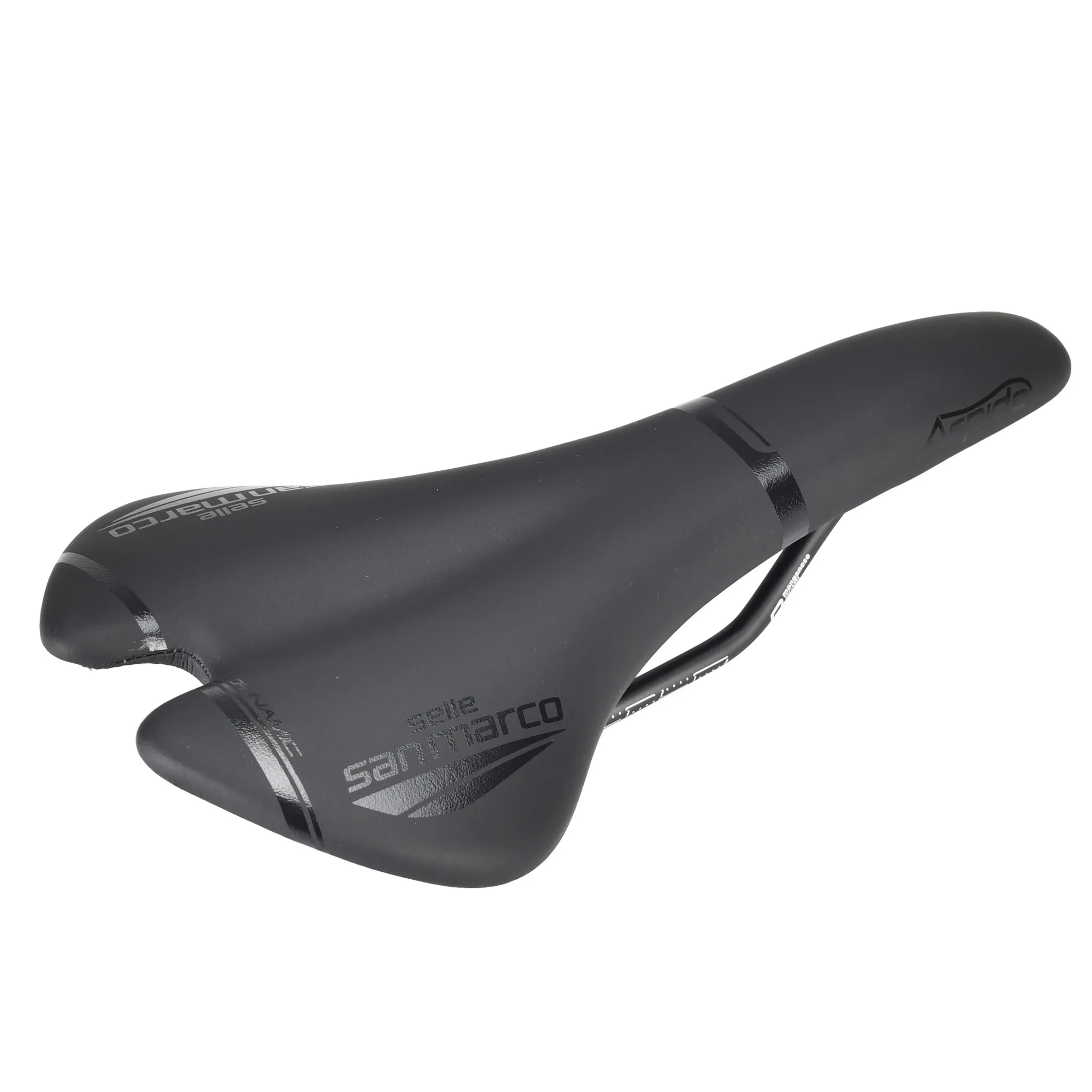 Selle San Marco ASPIDE DYNAMIC WIDE, Schwarz, 142mm x 277mm Wide