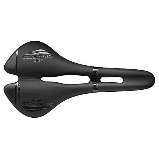 Selle San Marco Aspide Open-fit Racing Wide Sattel, Black, 142mm Selle San Marco Aspide Open-fit Racing Wide Sattel, Black, 142mm
