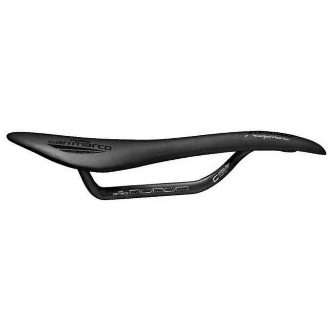 Selle San Marco Aspide Open-fit Superleggera Wide Sattel, Black, 141mm Selle San Marco Aspide Open-fit Superleggera Wide Sattel, Black, 141mm