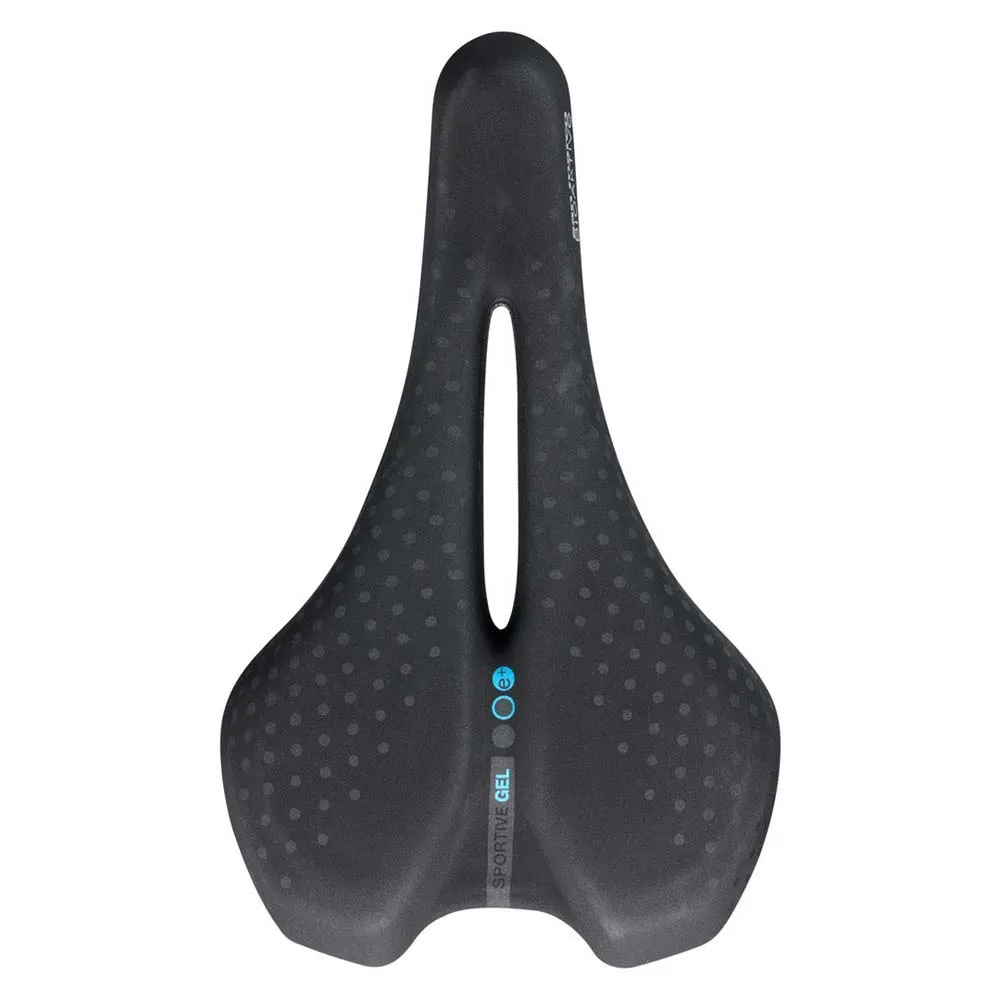 Selle San Marco Bioaktive Sportive Open-fit Gel Sattel, Black, 151mm Selle San Marco Bioaktive Sportive Open-fit Gel Sattel, Black, 151mm