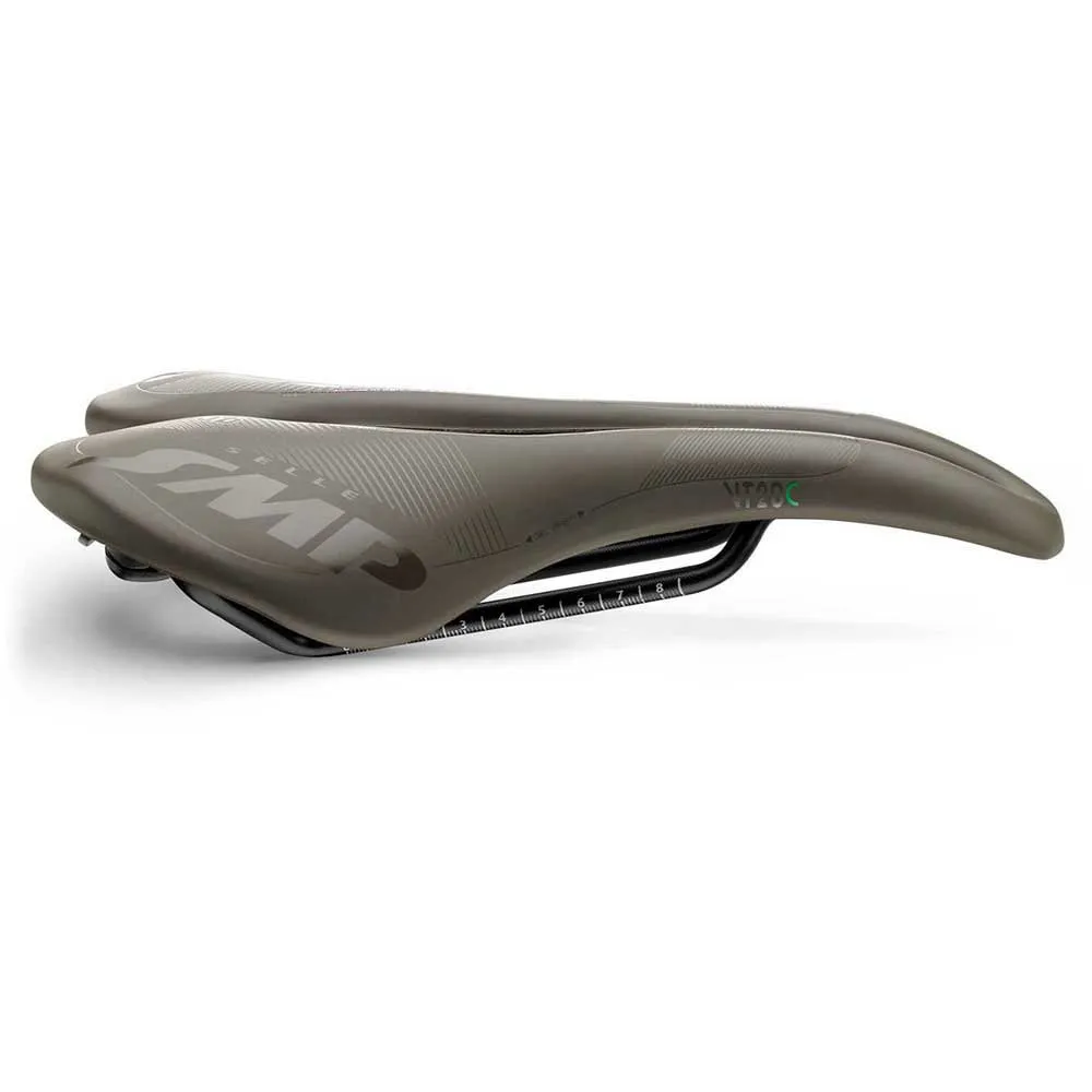 Selle SMP Vt 20 C Gel Gravel Carbon Rail Sattel, Brown, 144mm Selle SMP Vt 20 C Gel Gravel Carbon Rail Sattel, Brown, 144mm