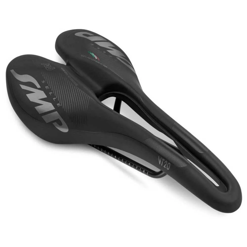 Selle SMP Vt20 Gel Sattel, Black, 142mm Selle SMP Vt20 Gel Sattel, Black, 142mm