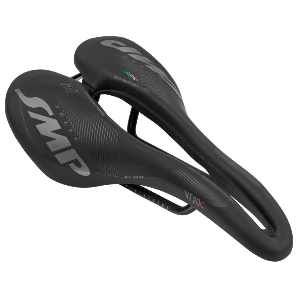 Selle SMP Vt20c Gel Sattel, Black, 144mm Selle SMP Vt20c Gel Sattel, Black, 144mm