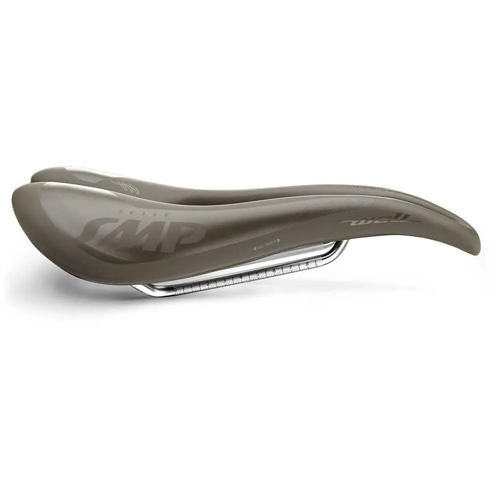 Selle SMP Well Gel Gravel Carbon Rail Sattel, Matt brown, 144mm Selle SMP Well Gel Gravel Carbon Rail Sattel, Matt brown, 144mm