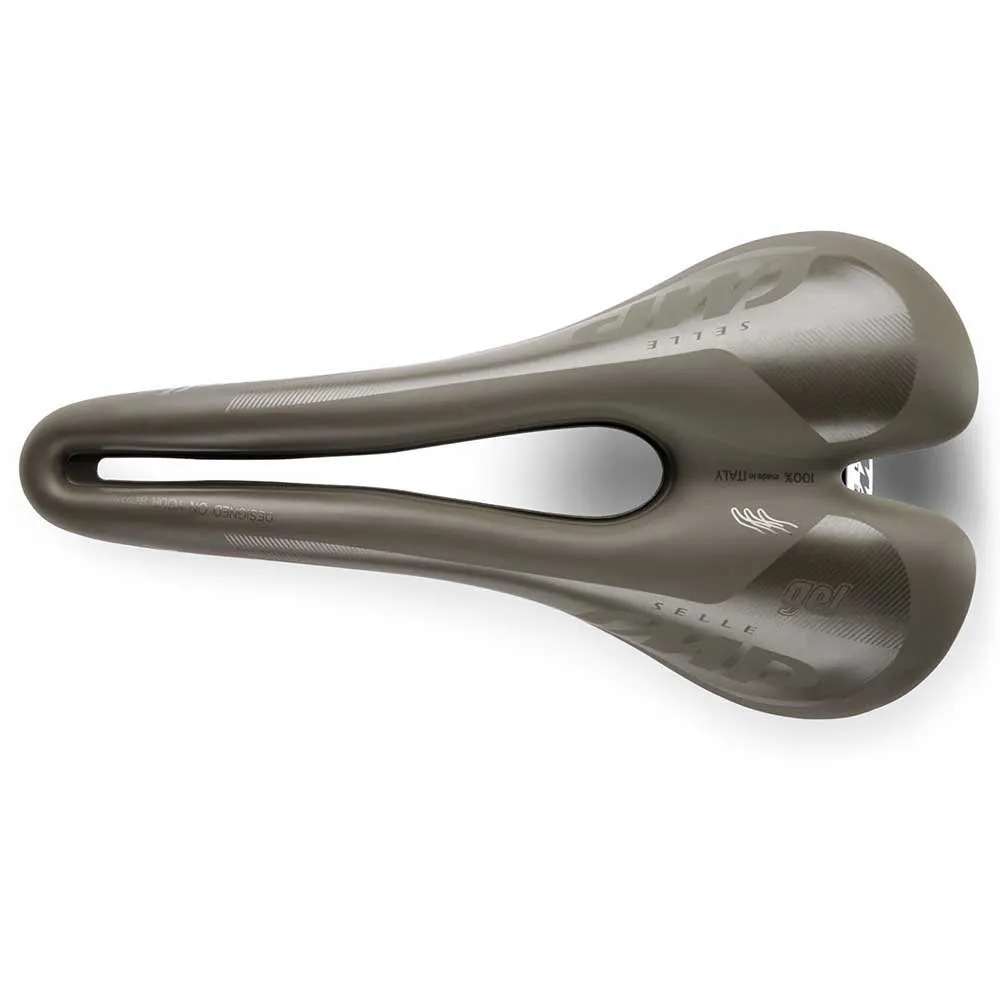 Selle SMP Well Gel Gravel Carbon Rail Sattel, Matt brown, 144mm Selle SMP Well Gel Gravel Carbon Rail Sattel, Matt brown, 144mm