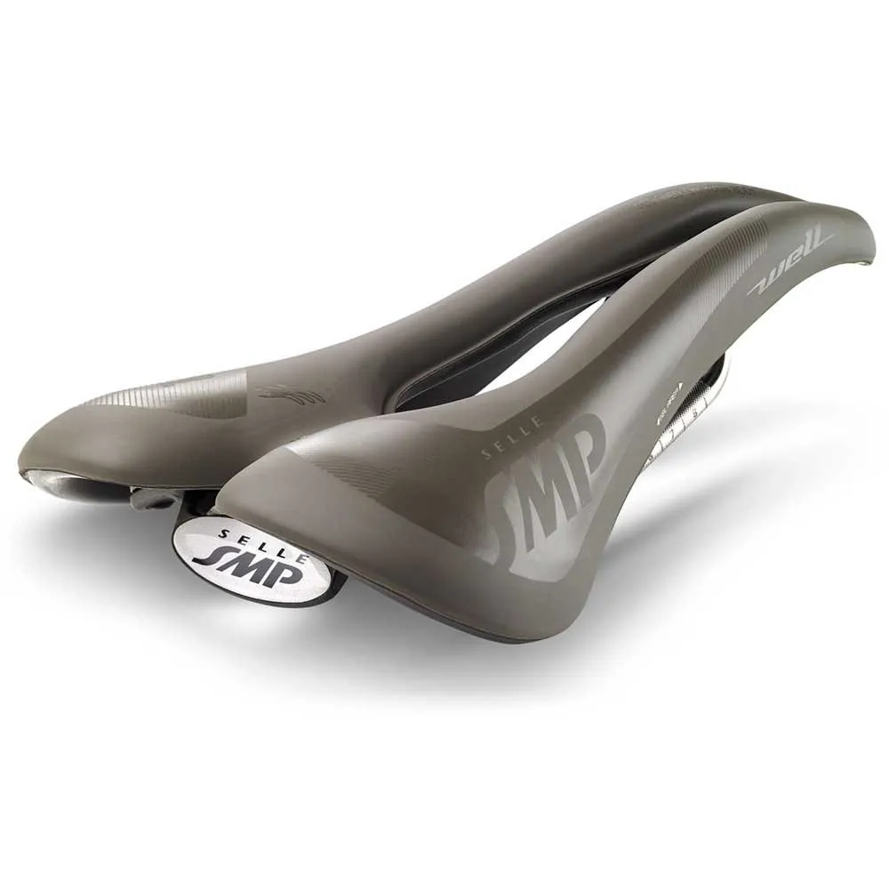 Selle SMP Well Gel Gravel Carbon Rail Sattel, Matt brown, 144mm Selle SMP Well Gel Gravel Carbon Rail Sattel, Matt brown, 144mm