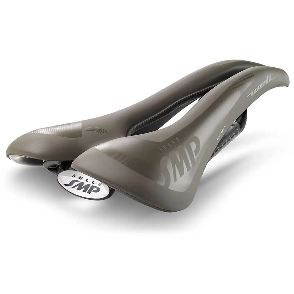 Selle SMP Well Gravel Carbon Rail Sattel, Matt brown, 144mm Selle SMP Well Gravel Carbon Rail Sattel, Matt brown, 144mm