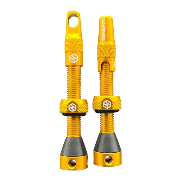 Send-hit 44 Mm Tubeless Ventile, Gold, One Size Send-hit 44 Mm Tubeless Ventile, Gold, One Size