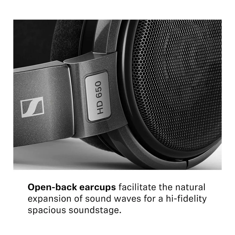 Sennheiser Hd 650 Kopfhörer, Black, One Size Sennheiser Hd 650 Kopfhörer, Black, One Size