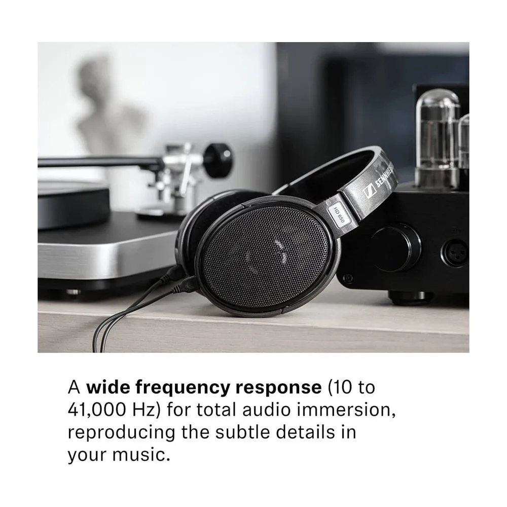 Sennheiser Hd 650 Kopfhörer, Black, One Size Sennheiser Hd 650 Kopfhörer, Black, One Size