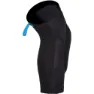 Seven IDP Youth Knieschoner, Black / blue
