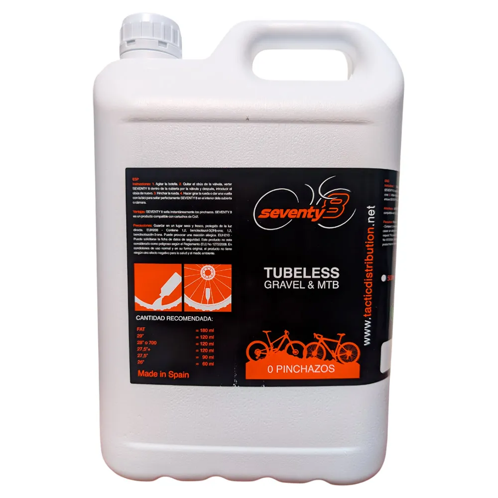 Seventy8 Tubeless Dichtmittel 5l, Multicolor, One Size Seventy8 Tubeless Dichtmittel 5l, Multicolor, One Size