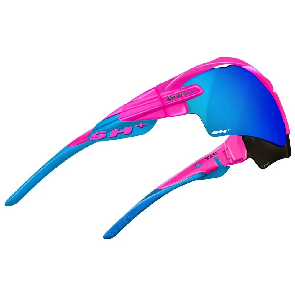 Sh+ Rg 5000 Wx Sonnenbrille, Pink matt / blue, Revo Laser Blue/CAT3 Sh+ Rg 5000 Wx Sonnenbrille, Pink matt / blue, Revo Laser Blue/CAT3