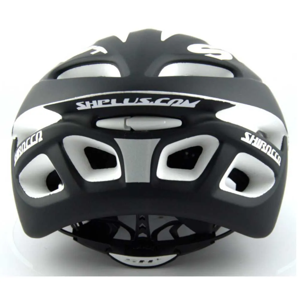 Sh+ Shirocco S-tech Helm, Black / white matt Sh+ Shirocco S-tech Helm, Black / white matt