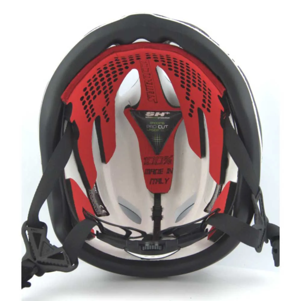 Sh+ Shirocco S-tech Helm, Black / white matt Sh+ Shirocco S-tech Helm, Black / white matt