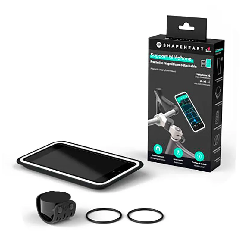 SHAPEHEART Smartphone Unterstützung, Black, XL SHAPEHEART Smartphone Unterstützung, Black, XL