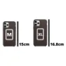 SHAPEHEART Smartphone Unterstützung, Black, XL
