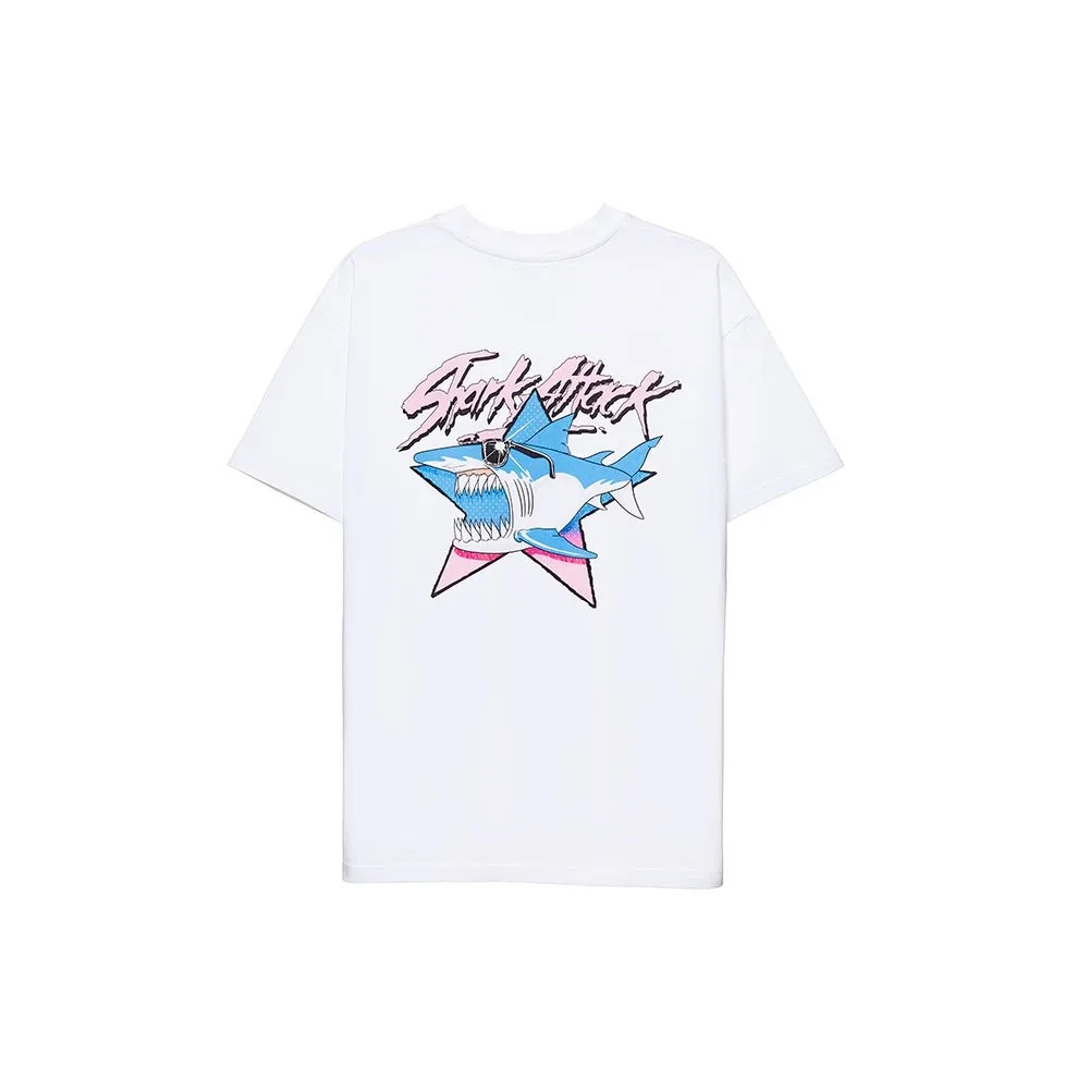 Shark Attack Classic Logo Kurzarm-t-shirt male Shark Attack Classic Logo Kurzarm-t-shirt male