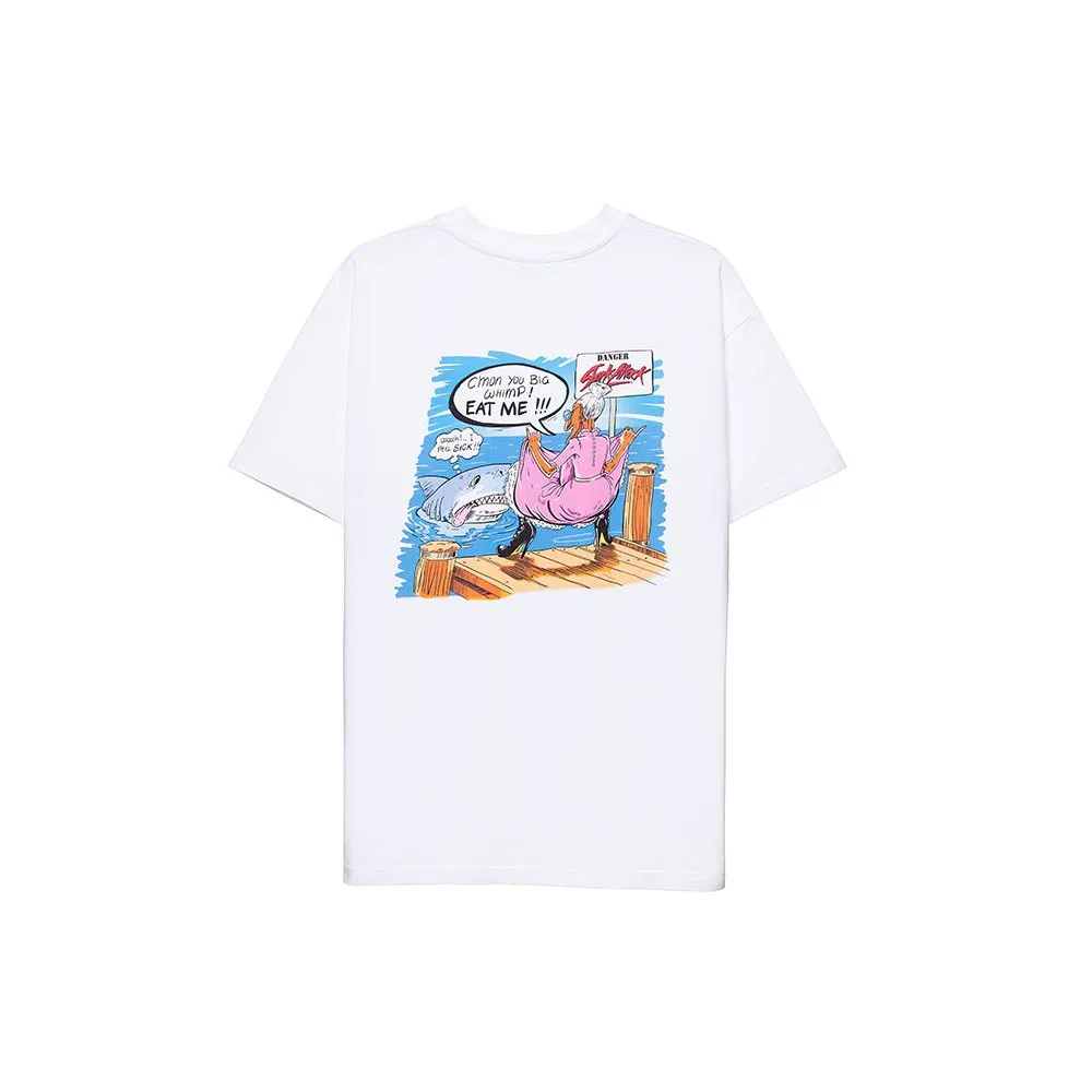Shark Attack I Feel Sick Kurzarm-t-shirt male