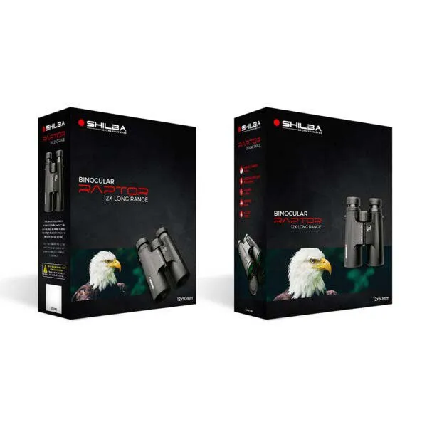 Shilba Raptor 10x42 Fernglas, Black, One Size Shilba Raptor 10x42 Fernglas, Black, One Size
