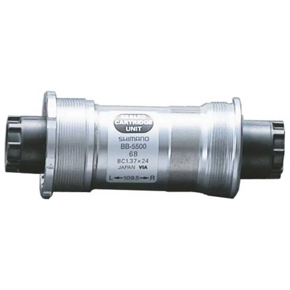 Shimano 105 Bb-5500 3s Tretlager, Silver, 70mm, 118.5mm Shimano 105 Bb-5500 3s Tretlager, Silver, 70mm, 118.5mm