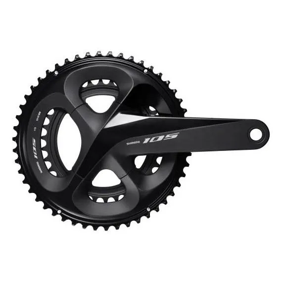 Shimano 105 Fc R7000 Hollowtech Ii 110 Bcd Kurbelgarnitur Refurbished, Black, 172.5mm