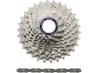 Shimano 105 Kassette CS-R7000 + Kette CN-HG601 11-fach Verschleißset Shimano 105 Kassette CS-R7000 + Kette CN-HG601 11-fach Verschleißset