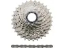 Shimano 105 Kassette CS-R7000 + Kette CN-HG601 11-fach Verschleißset, Grau, 12-25