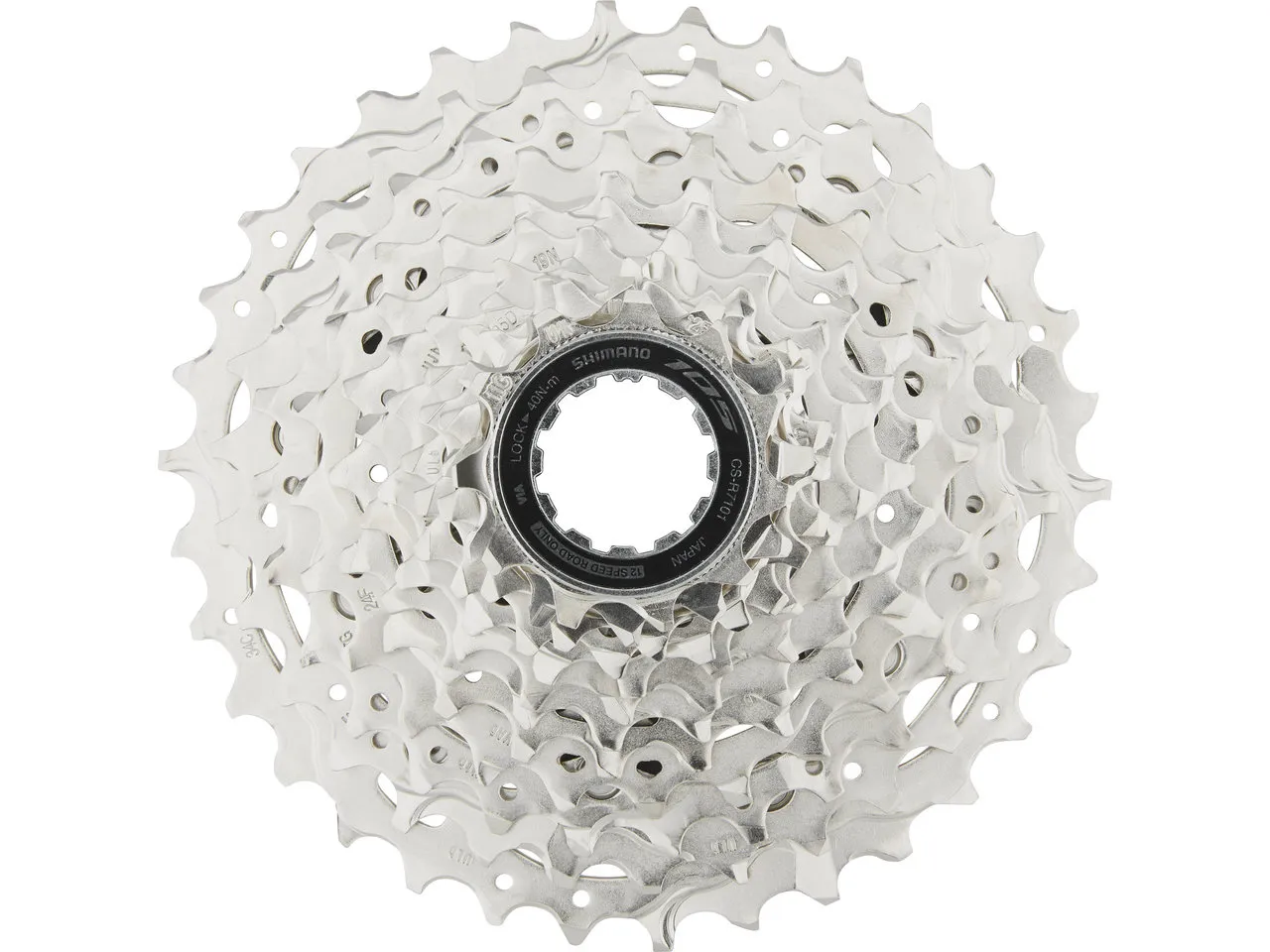 Shimano 105 Kassette CS-R7101-12 12-fach, Silver, 12s, 11-34t Shimano 105 Kassette CS-R7101-12 12-fach, Silver, 12s, 11-34t