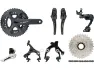 Shimano 105 R7000 Gruppe 2x11 34-50 mit Direct Mount (HR Kettenstrebe), Schwarz, 172.5mm 34-50/11-32