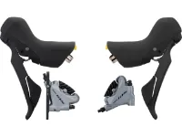 Shimano 105 v+h Set BR-R7070 + ST-R7020 Scheibenbremse Shimano 105 v+h Set BR-R7070 + ST-R7020 Scheibenbremse