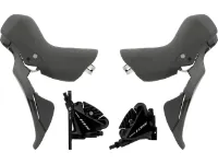Shimano 105 v+h Set BR-R7070 + ST-R7025 Scheibenbremse Shimano 105 v+h Set BR-R7070 + ST-R7025 Scheibenbremse
