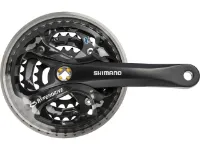 Shimano Acera Kurbelgarnitur FC-M361 Vierkant mit Kettenschutzring Shimano Acera Kurbelgarnitur FC-M361 Vierkant mit Kettenschutzring