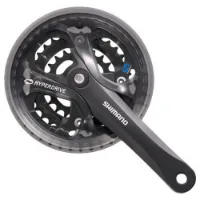 Shimano Acera Kurbelgarnitur FC-M361 Vierkant mit Kettenschutzring Shimano Acera Kurbelgarnitur FC-M361 Vierkant mit Kettenschutzring