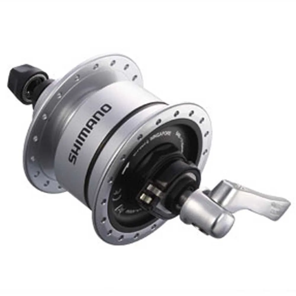 Shimano Alfine 3d72 Dynamo Vorderradnabe, Silver, 36H, 9 x 100mm Shimano Alfine 3d72 Dynamo Vorderradnabe, Silver, 36H, 9 x 100mm