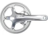 Shimano Alfine Kurbelgarnitur FC-S501 mit doppeltem Kettenschutzring Shimano Alfine Kurbelgarnitur FC-S501 mit doppeltem Kettenschutzring