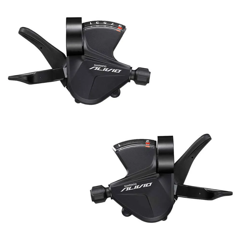 Shimano Alivio M3100 Schalthebel, Black, 2 x 9s Shimano Alivio M3100 Schalthebel, Black, 2 x 9s