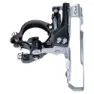 Shimano Altus Fd-m370 Umwerfer, Black / silver, 3/9s