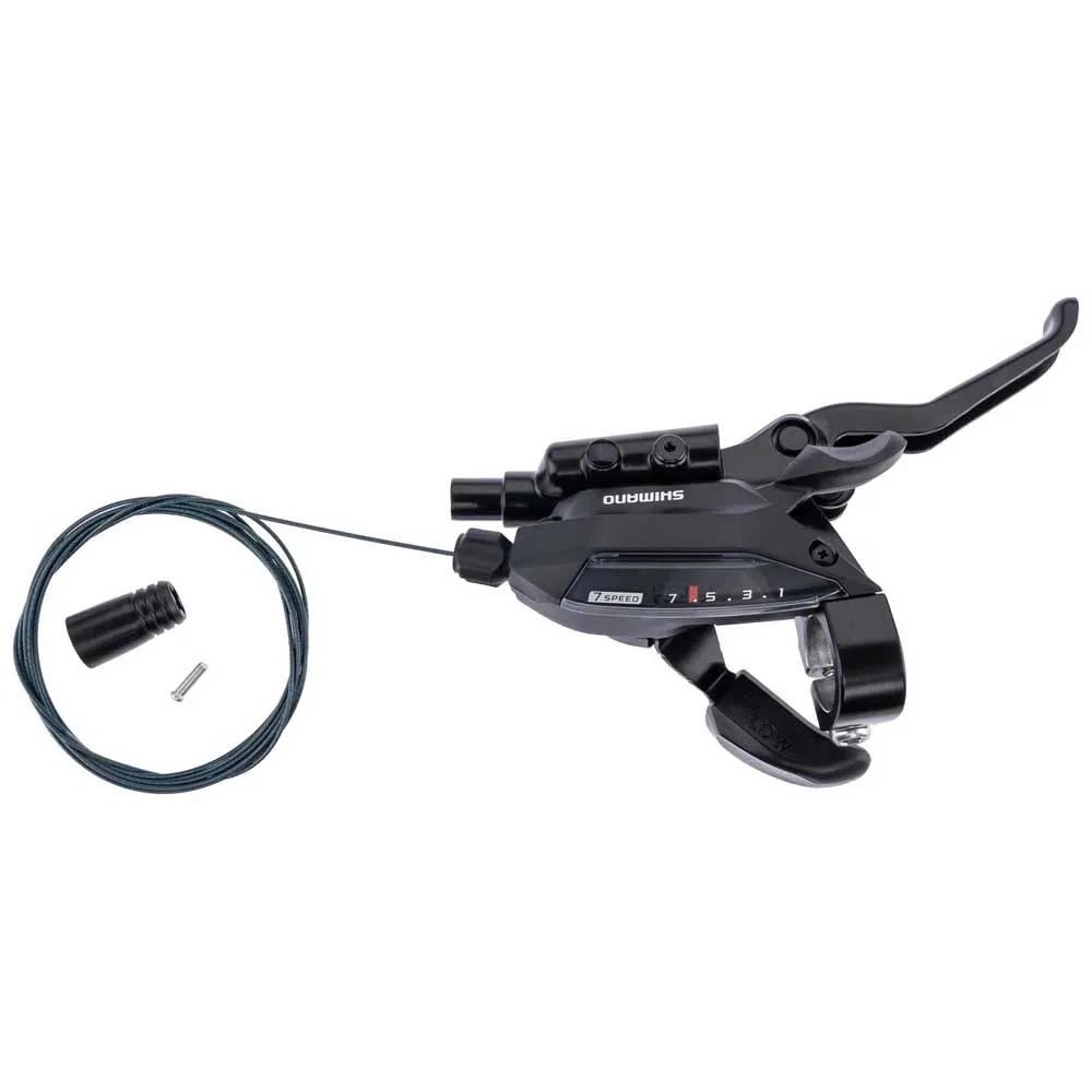 Shimano Altus St-ef515 7s Rechter Bremshebel Mit Schalthebel, Black, One Size Shimano Altus St-ef515 7s Rechter Bremshebel Mit Schalthebel, Black, One Size