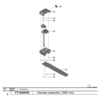 Shimano Batteriemontagegurt E-e 600b 6000a Shimano Batteriemontagegurt E-e 600b 6000a