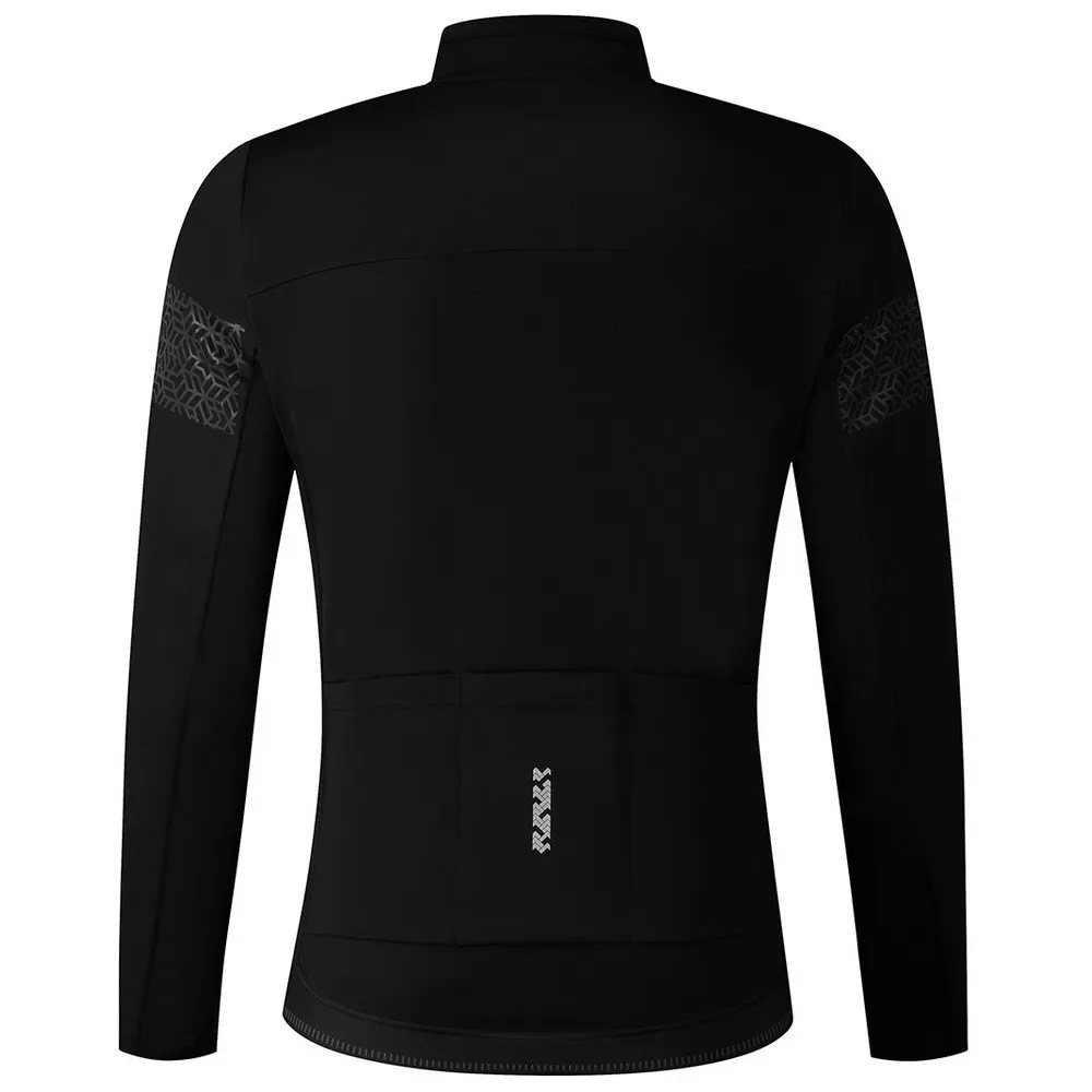 Shimano Beaufort Langarm-trikot, Black, 3XL