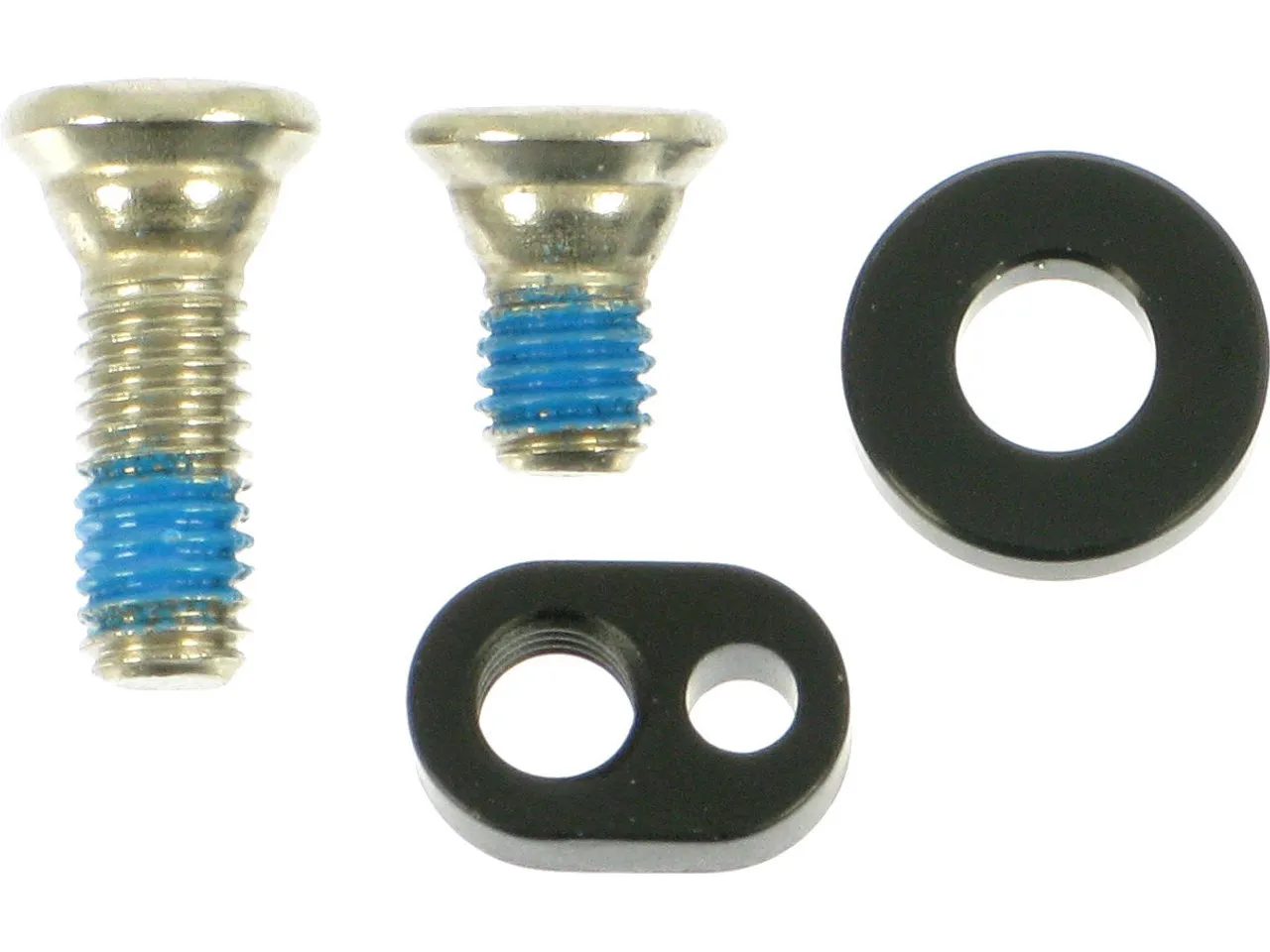 Shimano Befestigungsschrauben E-Type Halteblech für FD-M970-E / FD-M980-E, Grau, one_size Shimano Befestigungsschrauben E-Type Halteblech für FD-M970-E / FD-M980-E, Grau, one_size