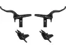 Shimano BR-MT410 + BL-M4100 v+h Set Scheibenbremse J-Kit, Schwarz, Satz (VR + HR)
