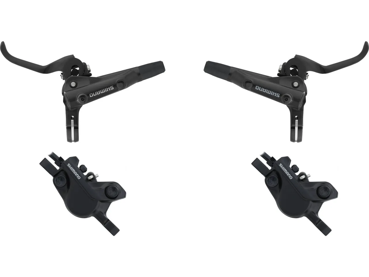 Shimano BR-MT500 + BL-MT501 v+h Set Scheibenbremse J-Kit, Schwarz, Satz (VR + HR) Shimano BR-MT500 + BL-MT501 v+h Set Scheibenbremse J-Kit, Schwarz, Satz (VR + HR)