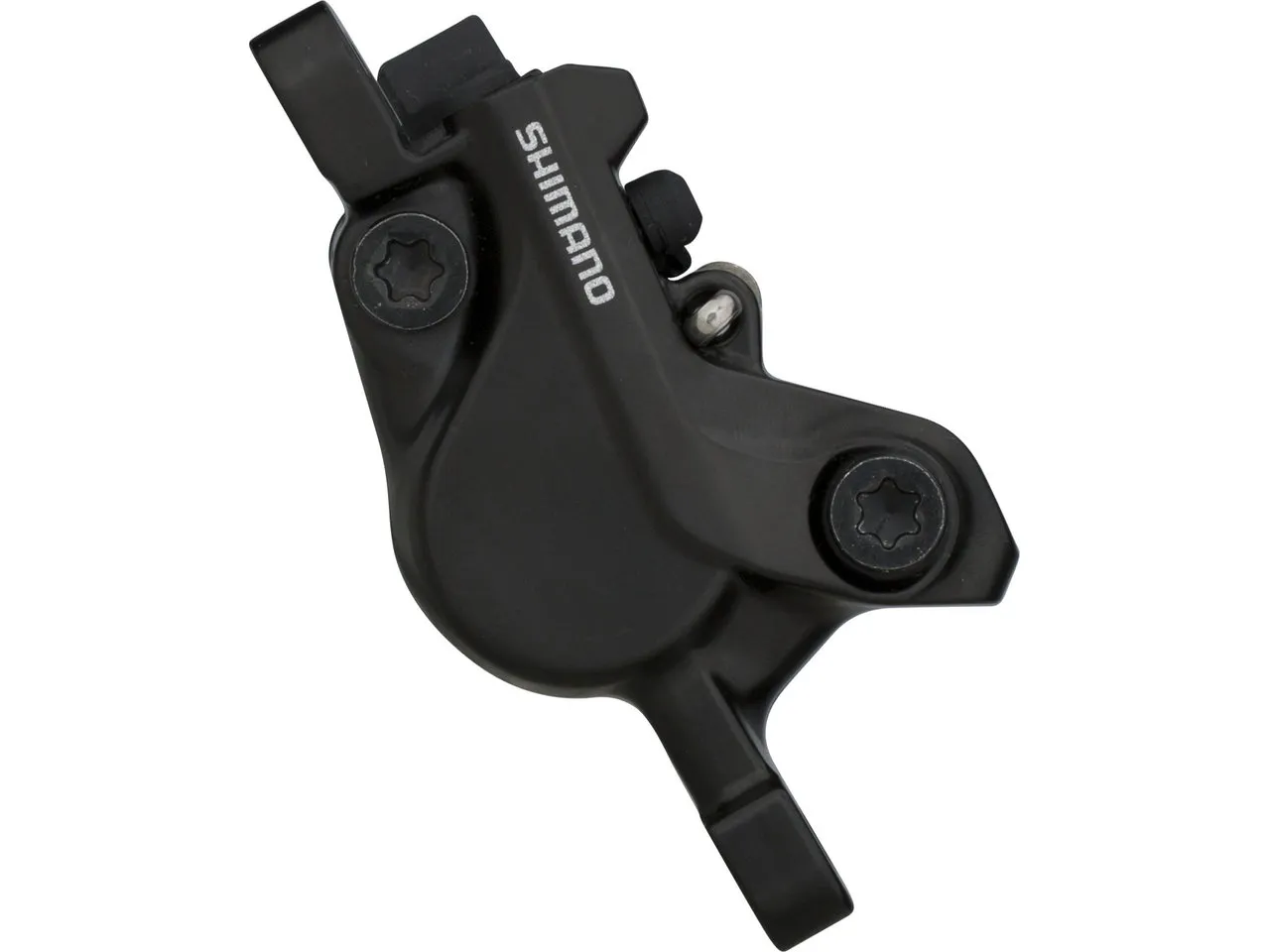Shimano BR-MT500 Bremssattel mit Resinbelag, Schwarz, VR / HR Postmount 6" Shimano BR-MT500 Bremssattel mit Resinbelag, Schwarz, VR / HR Postmount 6"