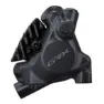 Shimano Br-rx410-r 2-p Grx Flat Mount Hintere Scheibenbremszange, Black, One Size
