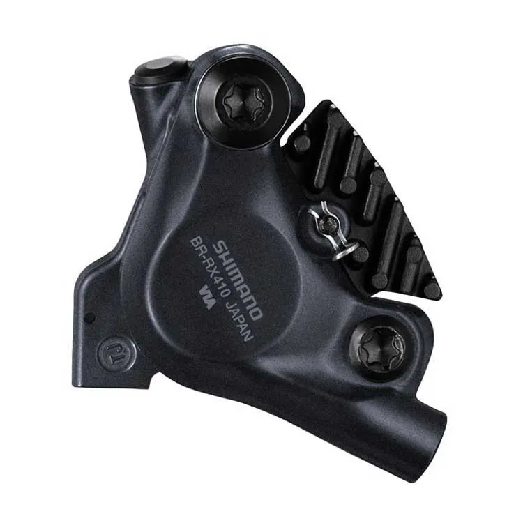 Shimano Br-rx410-r 2-p Grx Flat Mount Hintere Scheibenbremszange, Black, One Size Shimano Br-rx410-r 2-p Grx Flat Mount Hintere Scheibenbremszange, Black, One Size