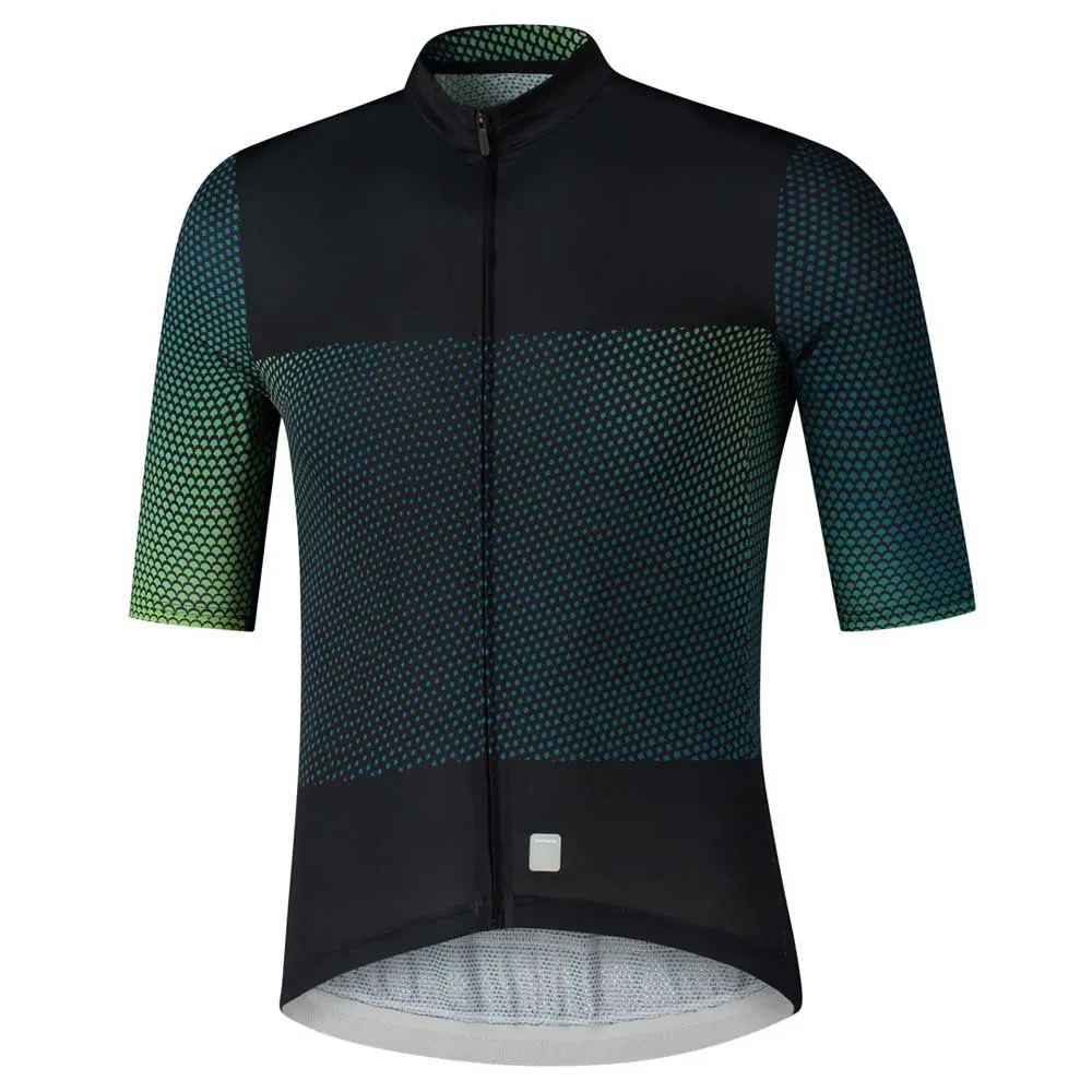 Shimano Breakaway Kurzarm-radtrikot, Green Shimano Breakaway Kurzarm-radtrikot, Green