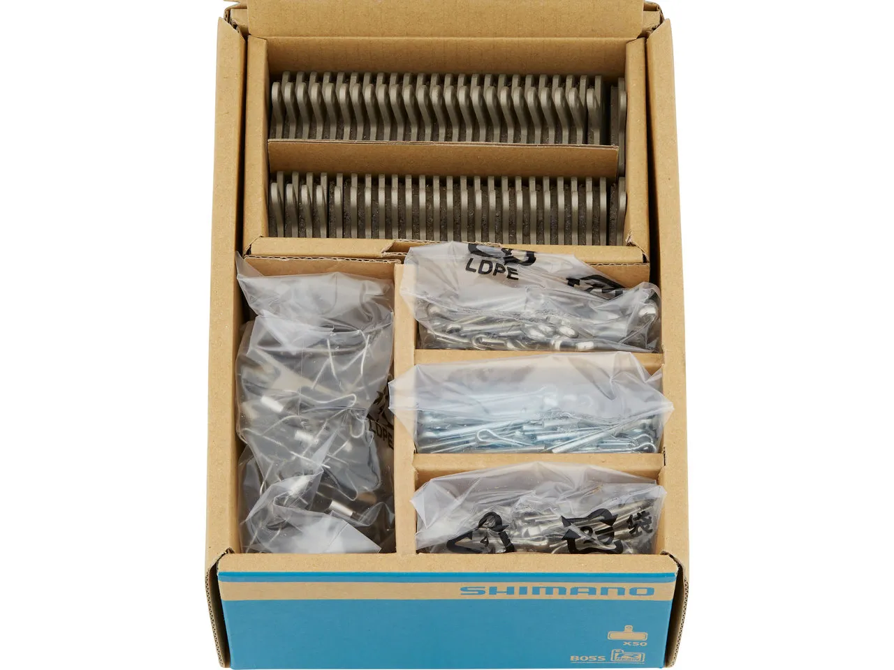 Shimano Bremsbeläge B05S-RX - 50 Paar Shimano Bremsbeläge B05S-RX - 50 Paar