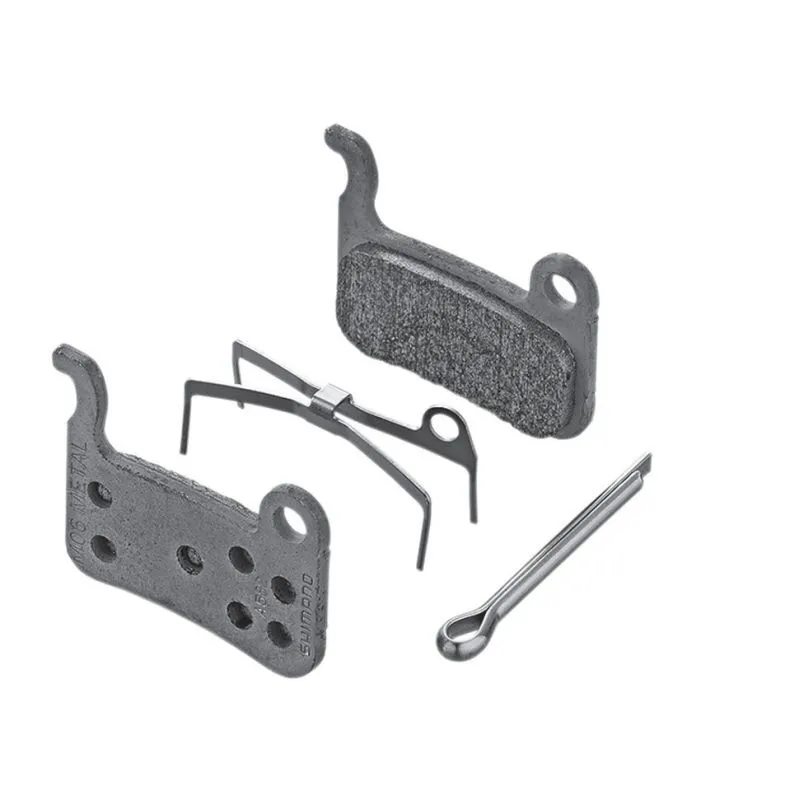 Shimano Bremsbelag Scheibenfahrrad M06 Sintermetal BR-M965/966/585/601/765/800/535/665/T665 Unisex, silber, TU
